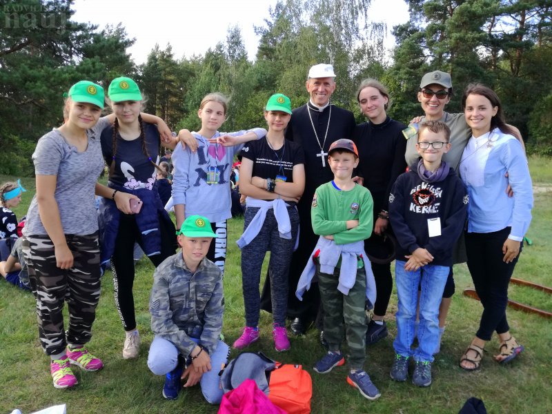 Jaunieji piligrimai per tris dienas įveikė 75 kilometrus.