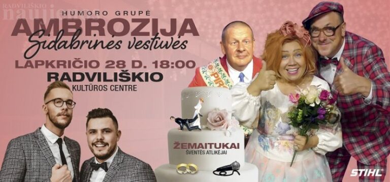 „Ambrozija“ ir „Žemaitukai“ – tai dainos, šokiai ir juokas iki pat „dugno“
