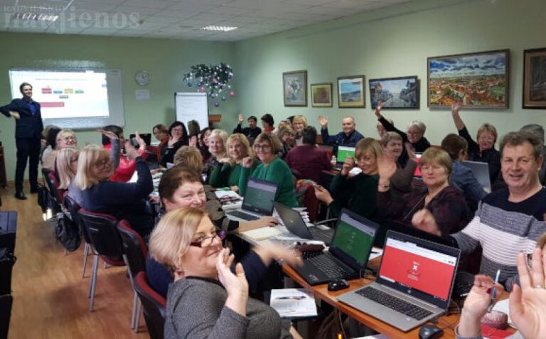 Netradiciniai mokymai su šventine nuotaika