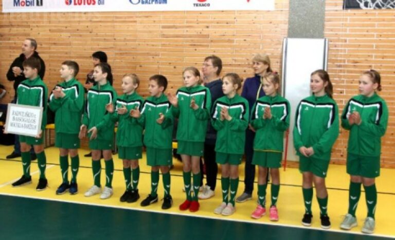 Džiugi Baisogalos pradinukų pergalė