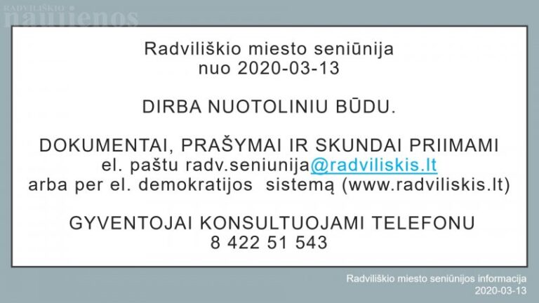 Seniūnai paraginti įspėti visus, kurie nesilaiko karantino sąlygų