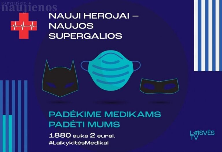 Padėkime medikams padėti mums