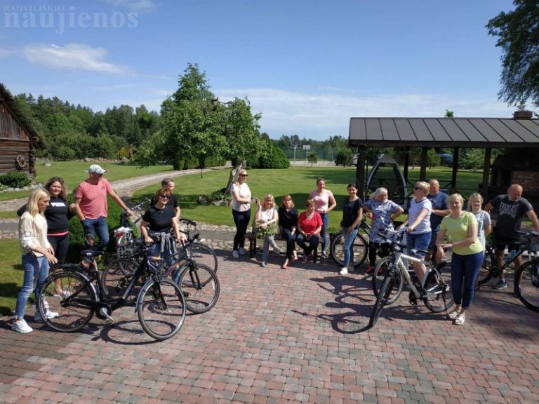 Kudirkos progimnazijos mokytojų žygis dviračiais – atgaiva protui, sielai ir kūnui