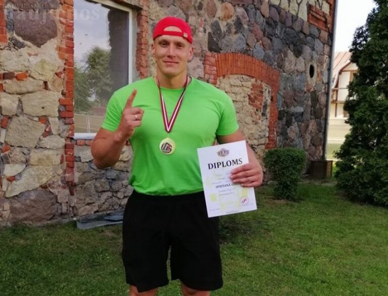 Radviliškietis Tadas Grimaila tapo čempionu