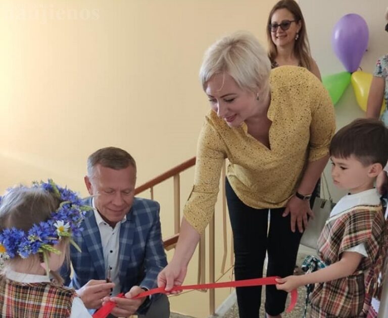 „Žvaigždutės“ bendruomenė džiaugiasi naujai renovuotomis patalpomis