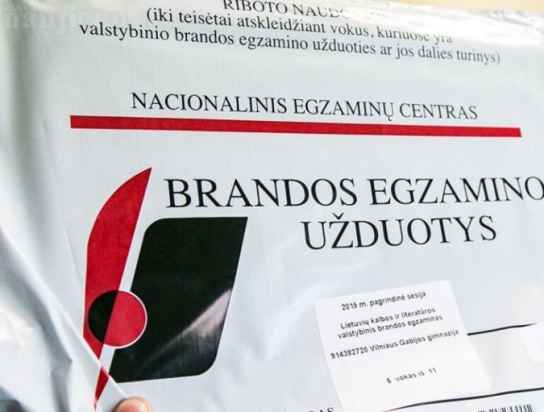 Radviliškio rajone už valstybinį lietuvių kalbos ir literatūros egzaminą – vienas šimtukas