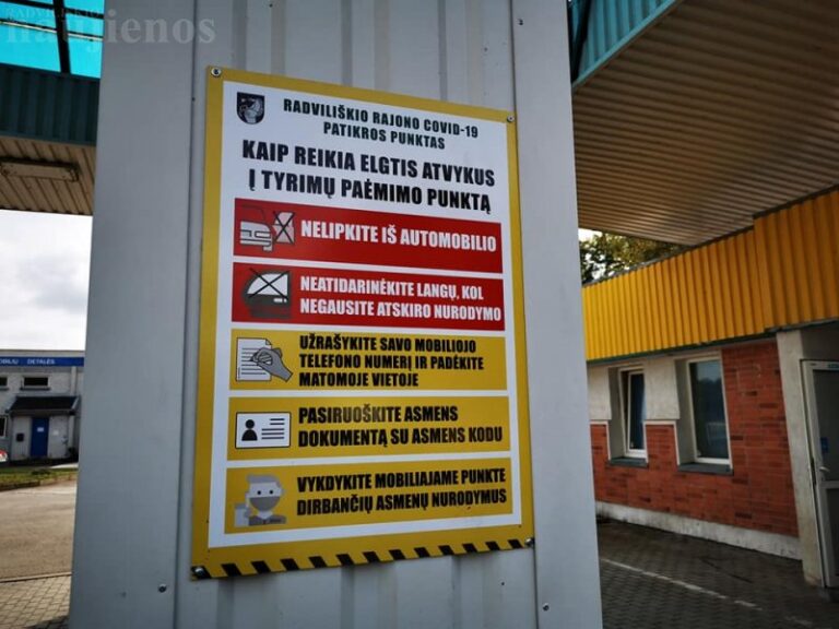 Sergantieji „korona“ slampinėja po Radviliškį