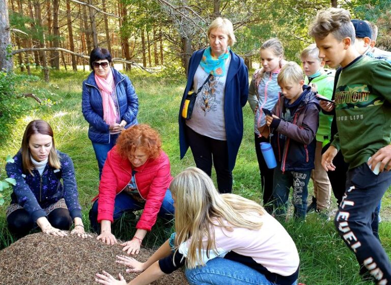 „Gražiniečiai“ turėjo unikalią galimybę geriau pažinti gamtą