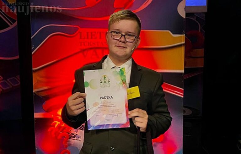 Lizdeikietis Rokas Mickus – „Lietuvos tūkstantmečio vaikai“ pusfinalininkas