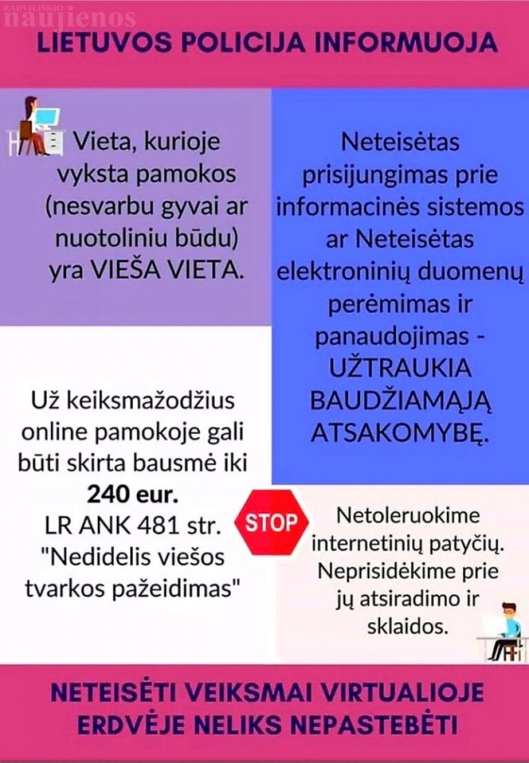 Vienas keiksmažodis gali kainuoti net 240 eurų