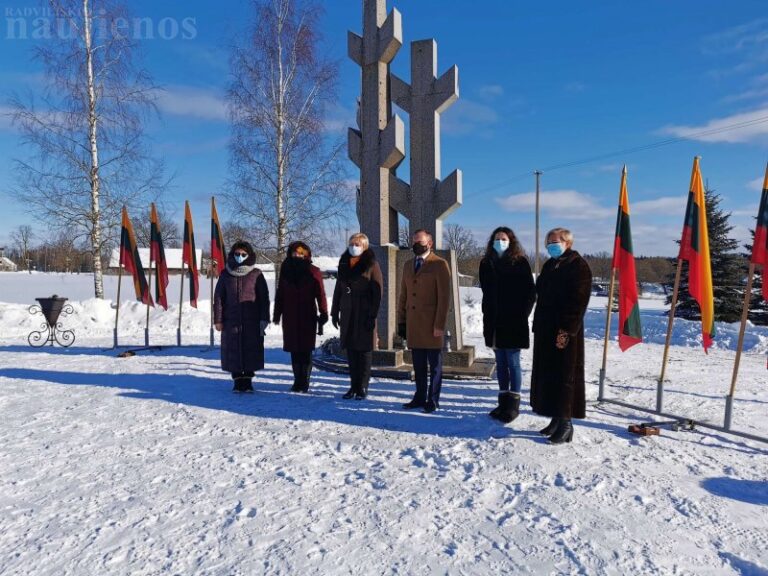 Minaičiuose pagerbtas visų Lietuvos partizanų atminimas