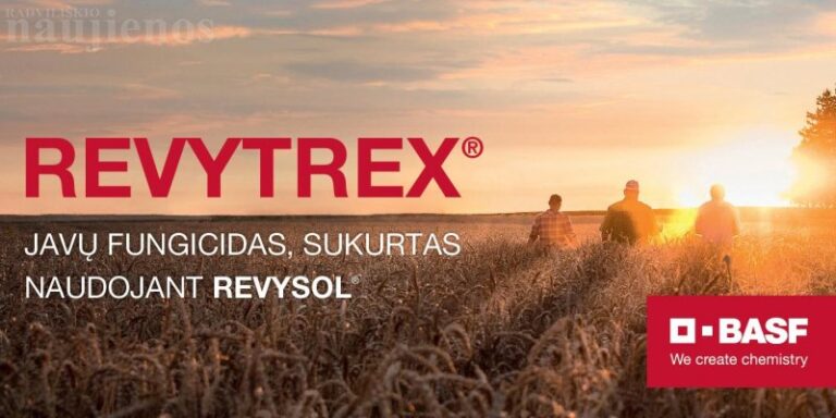 Lemtingas grūdų derliui purškimas fungicidu: kodėl verta rinktis Revytrex®