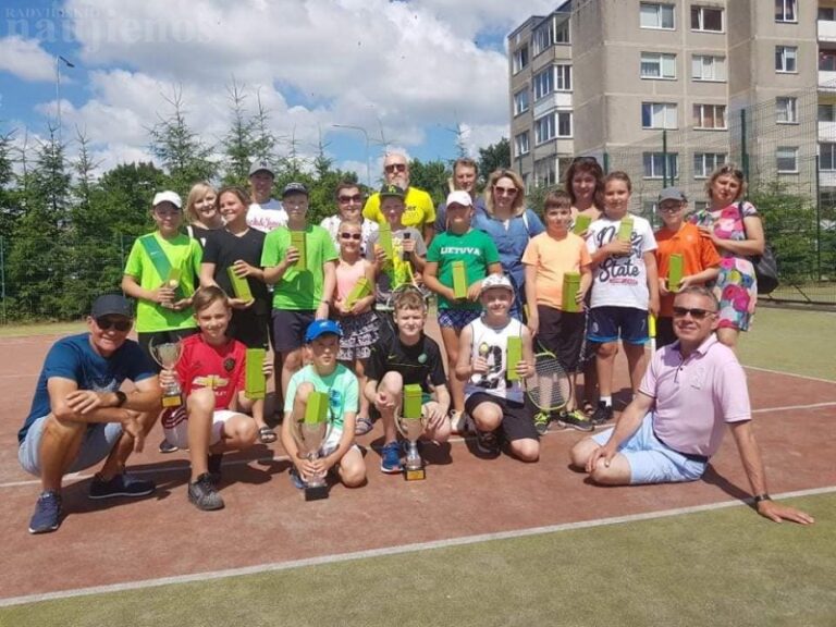 Vaikų teniso turnyre – radviliškiečių pergalės