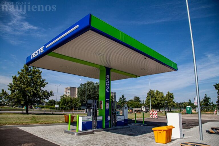 Pagaliau ir Radviliškis sulaukė „Neste“ degalinės – vilioja moderniais savitarnos sprendimais