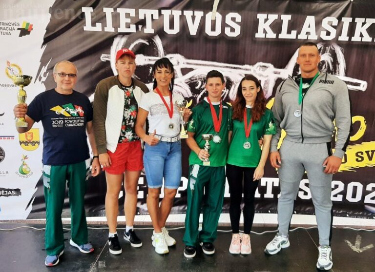 Štangos spaudimo čempionate – Radviliškio sportininkų pergalės