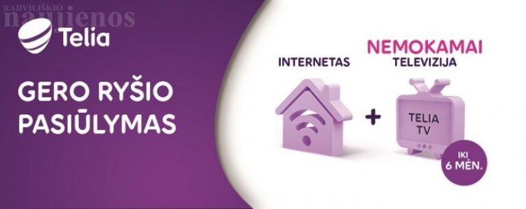 Stiprus internetas svarbus kaip geras imunitetas