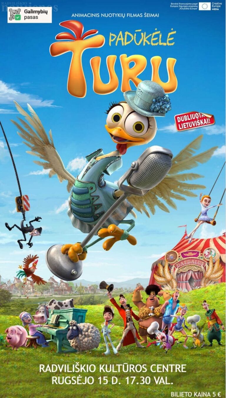 Animacinis filmas „Padūkėlė Turu“