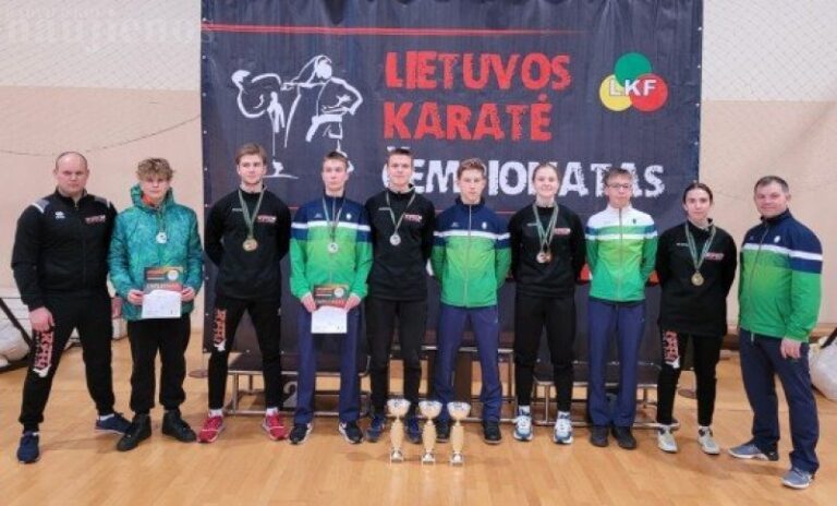 Radviliškio karatistams Lietuvos čempionate lijo medaliais