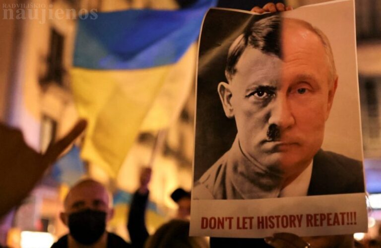 Siekia surinkti 10 milijonų parašų už tribunolo Putinui įsteigimą. Prisidėti galime visi