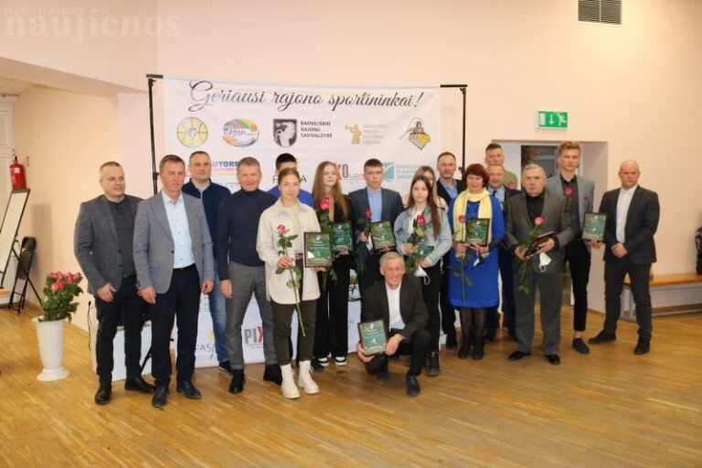 Tradicinėje šventėje pagerbti geriausi rajono sportininkai