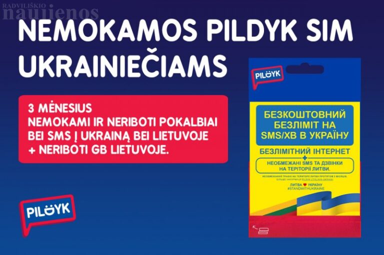 „Tele2“ užtikrina nemokamas ryšio paslaugas ukrainiečiams: išdalyta jau virš 24 tūkst. SIM kortelių