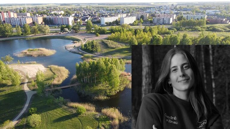 Eibariškių parkui atnaujinimo idėją kurianti G. Grigonytė: čia trūksta aktyvaus laisvalaikio zonų