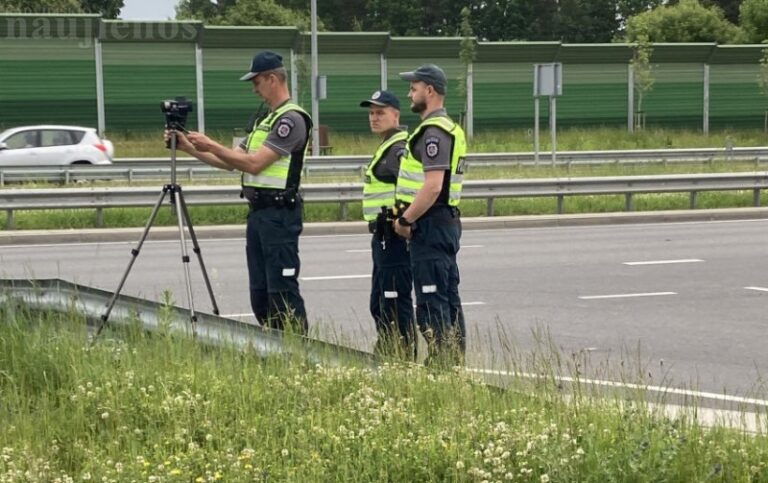 Sužinokite, kokius reidus policijos pareigūnai organizuos rugpjūčio mėnesį