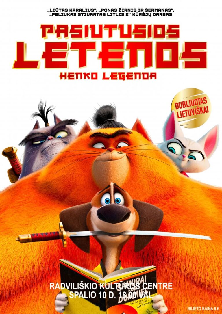 Animacinis filmas „Pasiutusios letenos. Henko legenda“