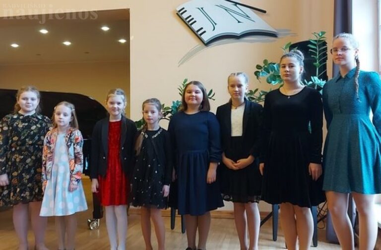 Kaune vykusiame pianistų festivalyje puikiai pasirodė Radviliškio atstovės