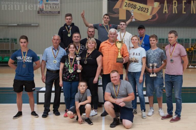 Seniūnijų sporto žaidynes laimėjo Grinkiškio seniūnijos komanda