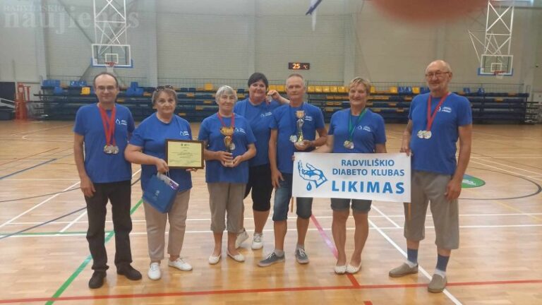Radviliškio diabeto klubo atstovai iškovojo net dešimt medalių