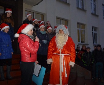 Eglutės įžiebimo šventė Šeduvos gimnazijoje