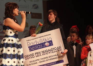 Išrinktas „Radviliškio perlas 2015“ – talentas, kuriantis animaciją