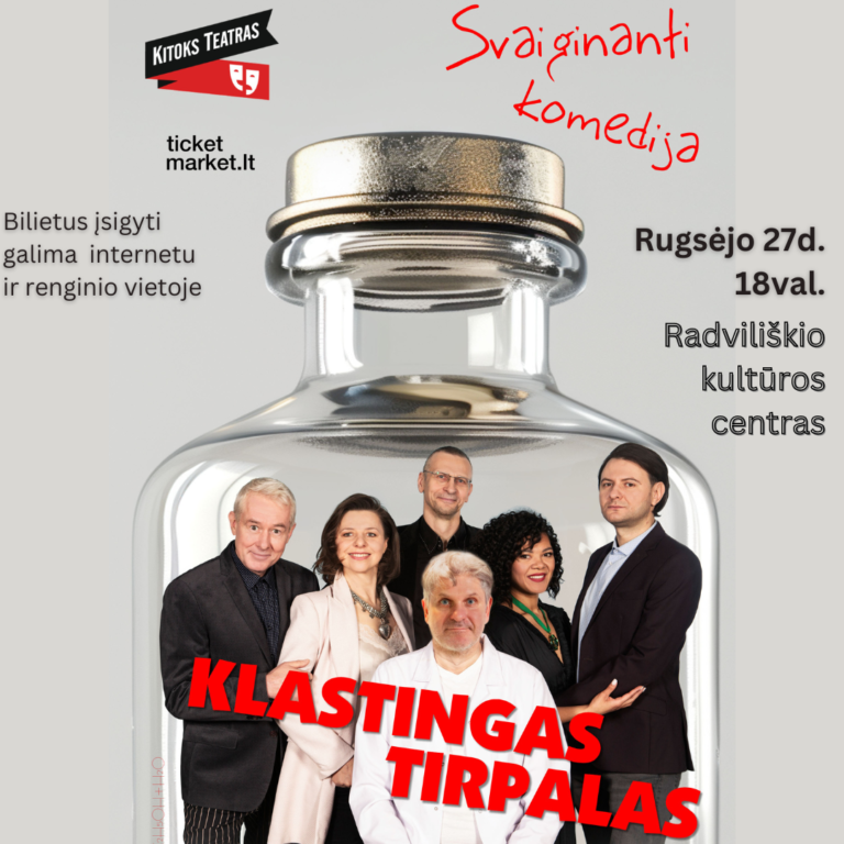 Kitoks teatras pristato: svaiginančią komediją „Profesoriaus klastingas tirpalas“