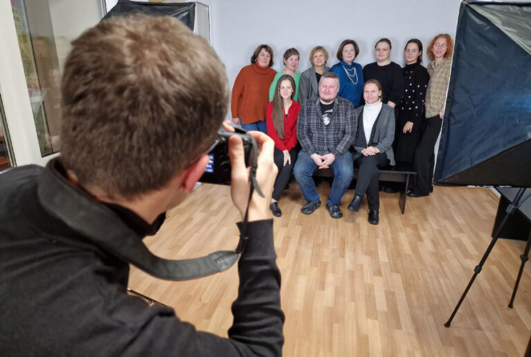 Knygų namuose duris atvėrė Fotostudija