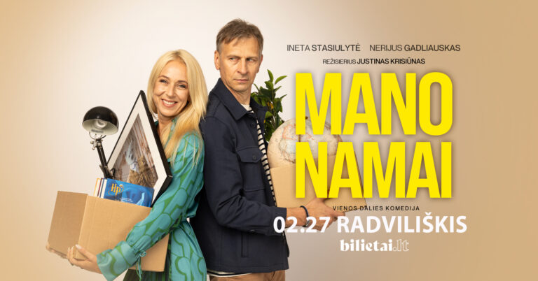 Radviliškyje – nauja teatro komedija „MANO NAMAI“