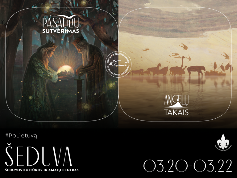 Čiurlionio kūryba virtualioje realybėje atvyksta į Šeduvą