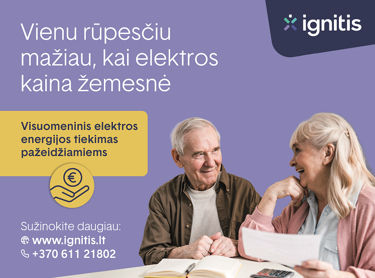 Tūkstančiai gyventojų už elektrą gali mokėti mažiau