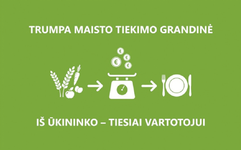 Nuo lauko iki stalo be tarpininkų